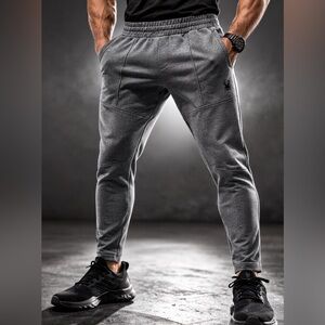 Spyder Active XL Joggers Mens Gray Performance Athletic